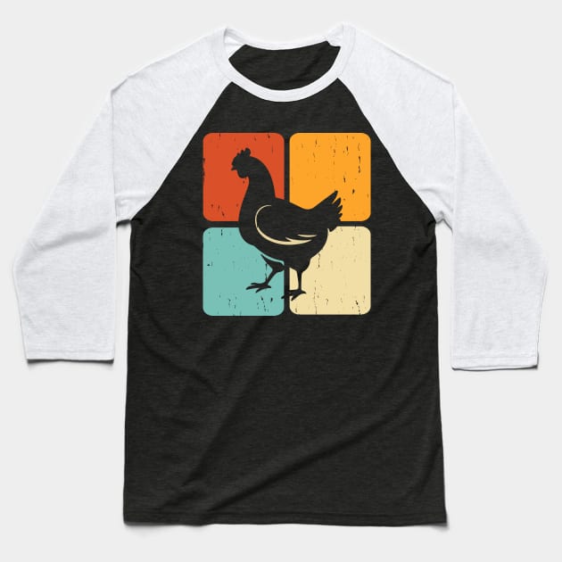 Chicken T Shirt For Women Men Baseball T-Shirt by Xamgi